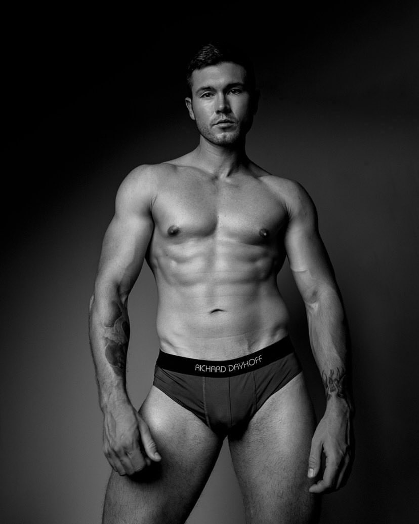 RichardDayhoff's tweet photo. ZAC @zac_trautman wearing RICHARD DAYHOFF contour briefs. Photo by @eduardoferminphoto #richarddayhoff #briefs #artisanal #sustainableluxury #fitness #wellness #menshealth @menshealthmag #healthybody #healthymind #menshealthstyle #cfda #runway360 https://t.co/69H3Ge6V4U
