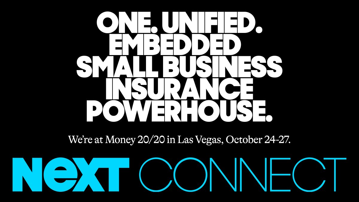 NEXT is proud to be at Money 20/20 this year at the Venetian in Las Vegas; October 24 - 27. We'll be debuting NEXT Connect - the new combined force that is NEXT and Ap Intego - be sure to stop by our booth to learn more, or read up on us here: prn.to/3E3hgfm