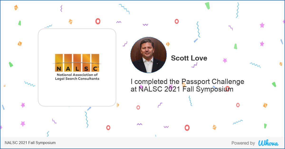 scottlove's tweet photo. #NALSC #NALSCSymposium #NALSCEvent #legalrecruiter #lawfirm #lateralattorney #legalrecruiting #legalsearchfirm https://t.co/nrSvJvrP4h