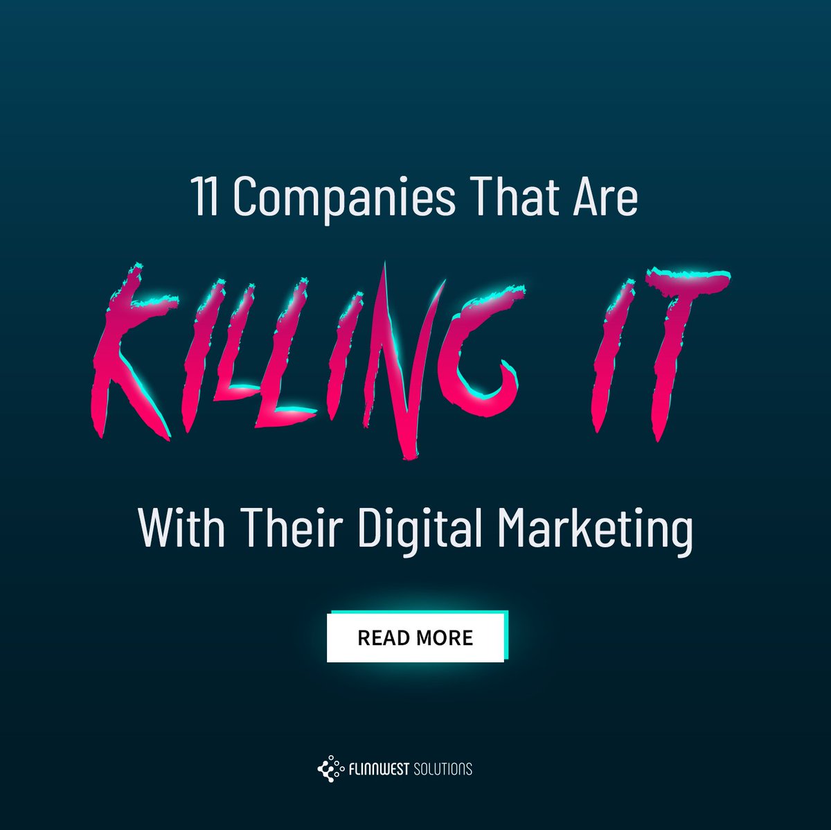 flinnwest's tweet photo. No matter what size your business, you have to get it front and center for your audience. How do you do such? With digital marketing!

Check out 11 companies that are killing it with their digital marketing: https://t.co/EKdkcVWnes
•
#FlinnwestSolutions #DigitalMarketing https://t.co/VlLoAq0Jav
