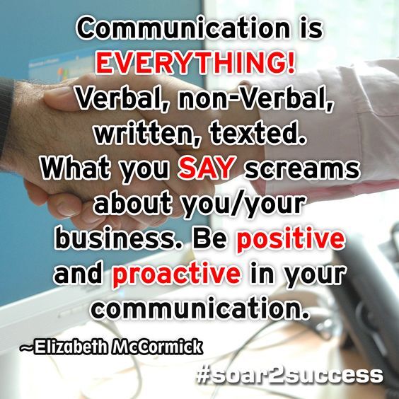 pilotspeaker's tweet photo. Communication is everything! Verbal, non-Verbal written, texted. What you Say screams about you your business. Be positive and proactive in your communication. - Elizabeth McCormick #Leadership #Pilotspeaker #Soar2Success https://t.co/zYvtKDwlC8