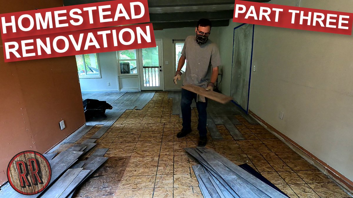 We just uploaded a new video to our YouTube channel. Another update on the latest status of our Homestead Renovation: buff.ly/2Z7IQsu #youtube #vlog #homestead #renovation #diy #construction