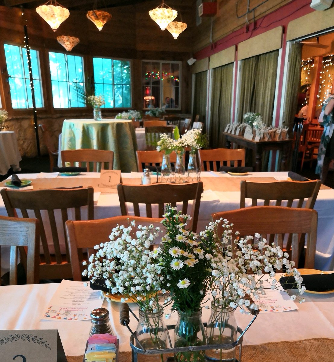 Have your holiday party in our lovely Crescent Room! We'd love to see you :) 
chezzee.com