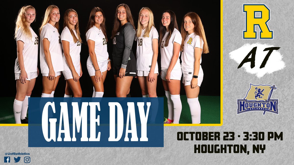 UofRathletics's tweet photo. GAME DAY! A doubleheader matchup on the road for both soccer teams tonight, with @URwomenssoccer taking on @HCHighlanders at 3:30 pm! Live links from Houghton below. 👇#GoJackets #d3soccer
📊/📺:https://t.co/HFGglF3vXD https://t.co/iHCsE7xuaK