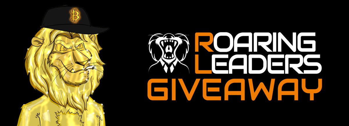 niftygateway's tweet photo. We're ROARING our way into an awesome giveaway hosted by @RoaringLeaders! 🦁

In order to enter:
-Retweet this tweet
-Follow @niftygateway &amp; @RoaringLeaders 
-Tag 2 friends and tell them why you love Roaring Leaders

Giveaway closes on Oct. 22nd at 3 PM ET - Good luck! https://t.co/0Yx1KrBemW