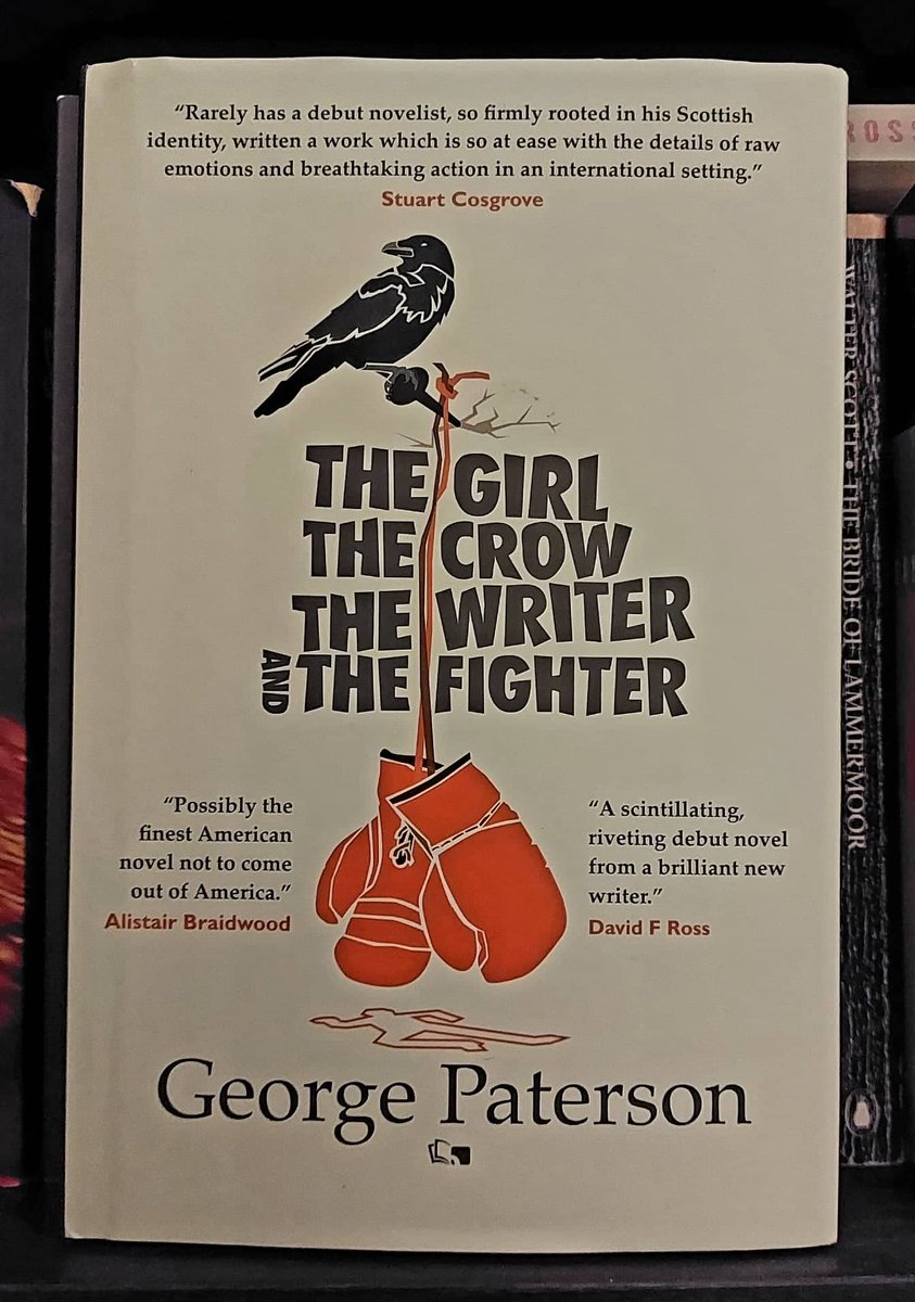 ScotsWhayHae's tweet photo. Happy publication day to @gfpaterson with his debut novel 'The Girl, The Crow, The Writers, and The Fighter', published by Into Books (@intocreative). Looking forward to talking to you all about it on Nov 5th at the launch night. https://t.co/nJWmUH9Epd