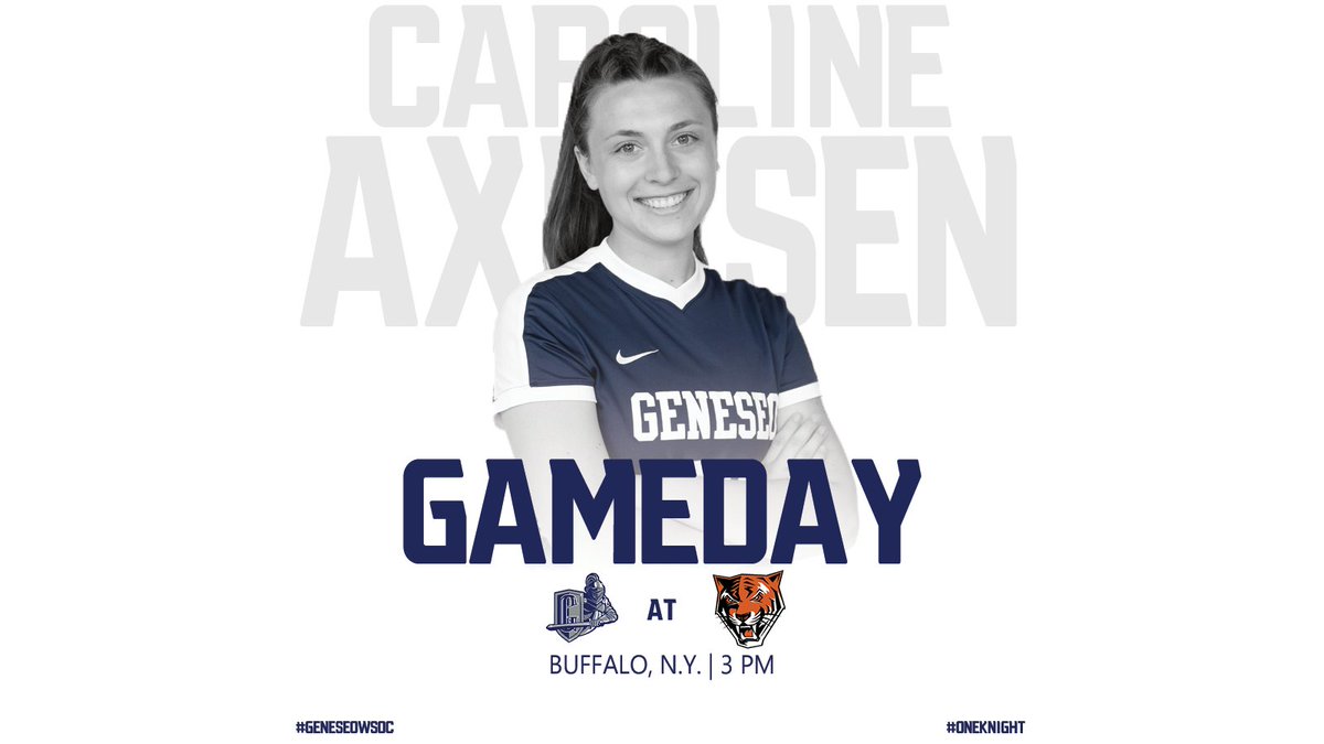 WSOC: #GeneseoWSOC at <a href="/bscathletics/">Buffalo State Athletics</a> 3 PM
LIVE STATS: buffalostateathletics.com/sidearmstats/w…
LIVE VIDEO: boxcast.tv/view/womens-so…
#OneKnight #d3soc