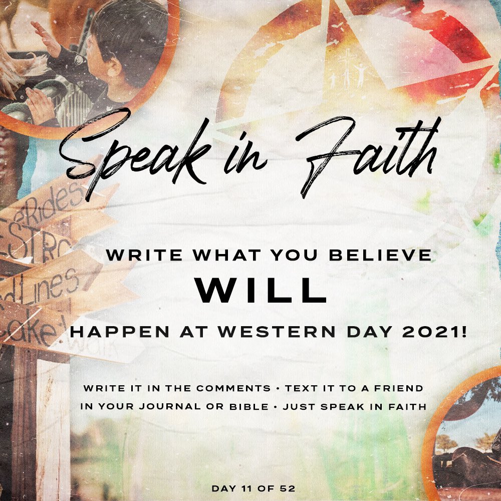 ThePOFW1's tweet photo. Speak it. 
Believe it. 

God can and will do ANYTHING! https://t.co/UGJRiEb5d5