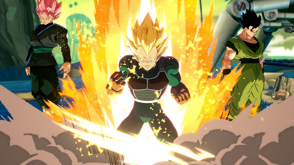 joandorino's tweet photo. Crec que ja tinc equip, a falta dels #FighterPass.
Vegeta SSJ, Goku Black i Adult Gohan.
No descarto tastar en Vegeta Blue o canviar l'inicial.
#XboxSeriesX #XboxShare #XboxGamePass #DragonBallFighterZ https://t.co/4uNKI6rw79