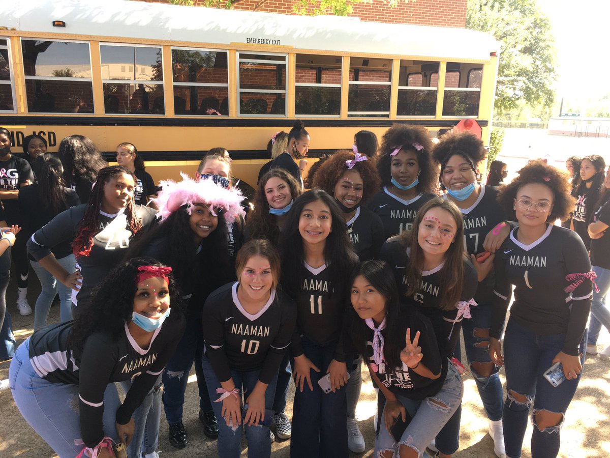 Ready the Pink Out Pep Rally!!! #nolimits