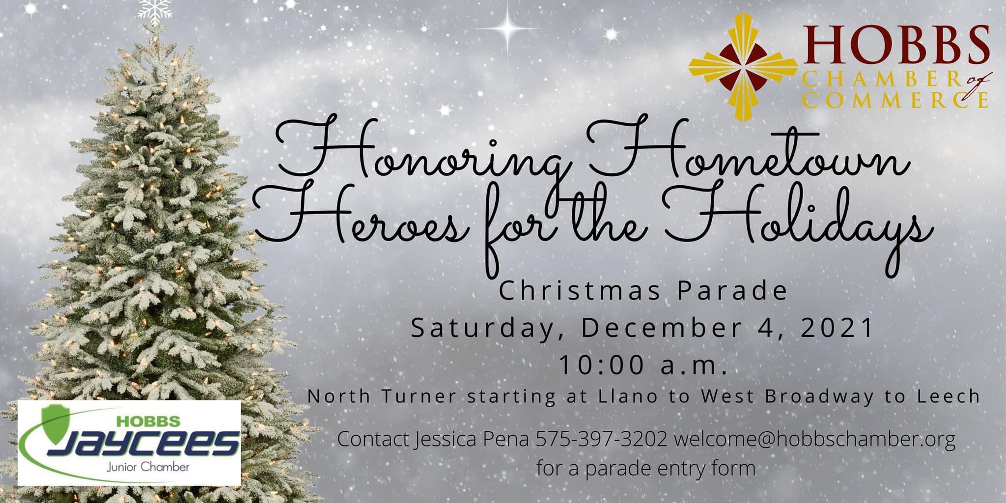 Gray Jaycees Theme For 2022 Christmas Prade Hobbs Chamber (@Hobbschamber) / Twitter