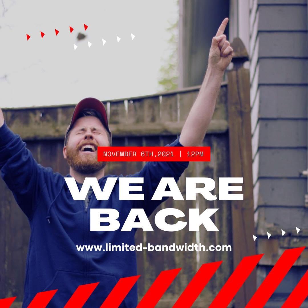 LTDBandwidth's tweet image. Are you ready for Extra Life 2021?

More details to come. Join us at limited-bandwidth.com to donate and check out our pre-game day livestreams leading up to the big event on November 6th! #EXTRALIFE