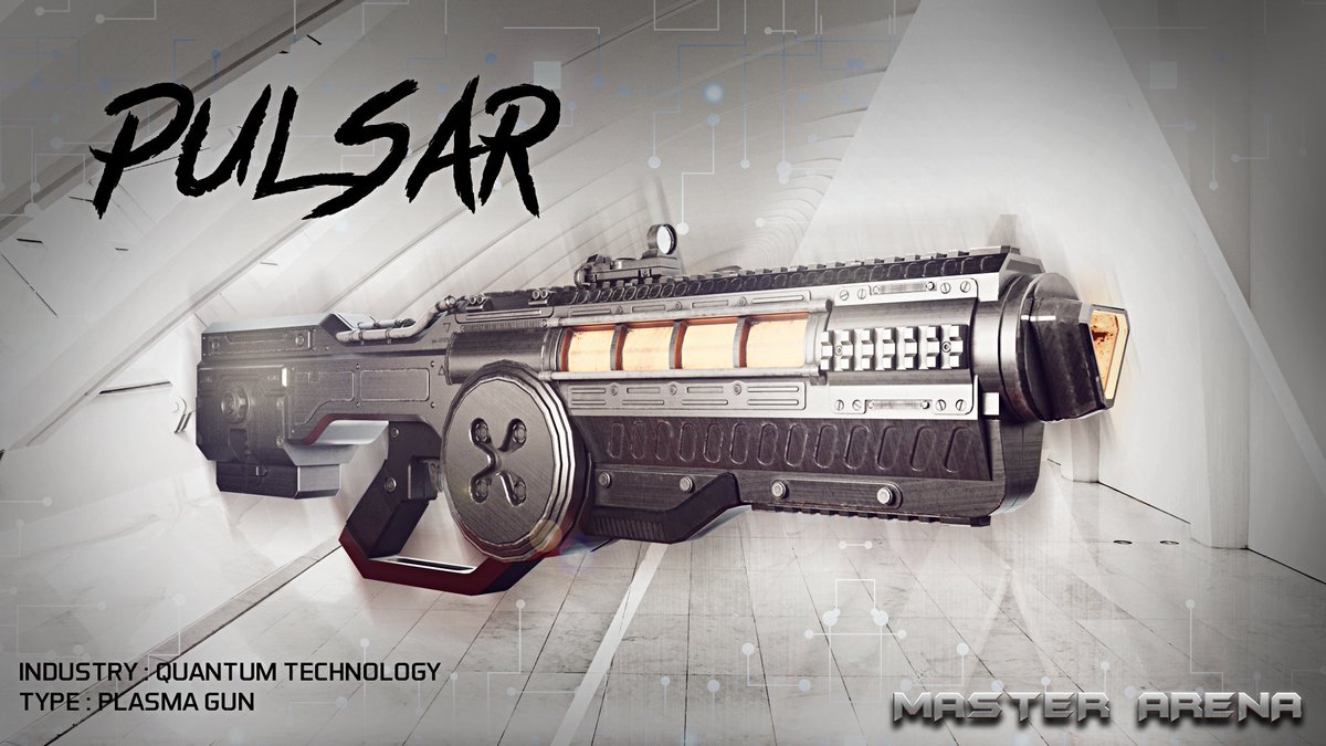 MasterArena's tweet photo. Hello Humans
And the second weapon from Quantum Technology is the "Pulsar"
#UnrealEngine #IndieGame #IndieDev #MasterArena https://t.co/dgzoYnvMWt