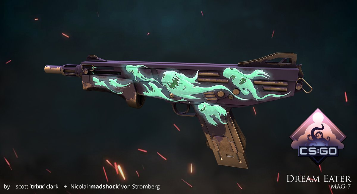 scottclark610's tweet image. Here's our very first submission for the @CSGO Workshop, and for the Dreams &amp;amp; Nightmares contest. Big shoutout to @madshockart for an amazing concept. #CSGOdreams