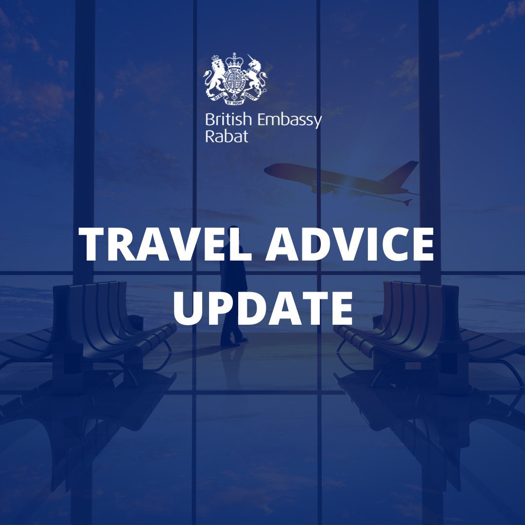 (1/2) A further update has been made to Travel Advice for Morocco as the Moroccan Government prepare to authorise direct flights from Morocco to the UK over the coming days for the return of passengers to the UK. 

gov.uk/foreign-travel…