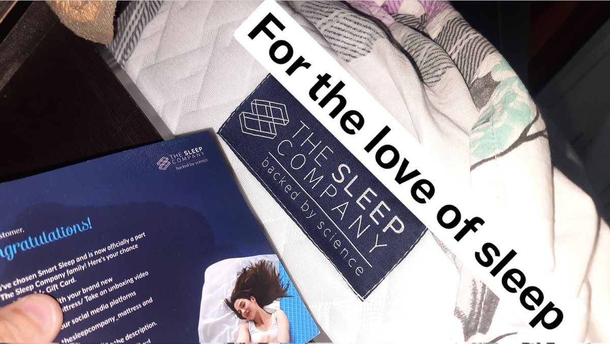 dishakaushal's tweet photo. Ordered this super comfy mattress from @TheSleepCo_ 
Delightful purchase... #30387 https://t.co/cz1gu9ZzM8