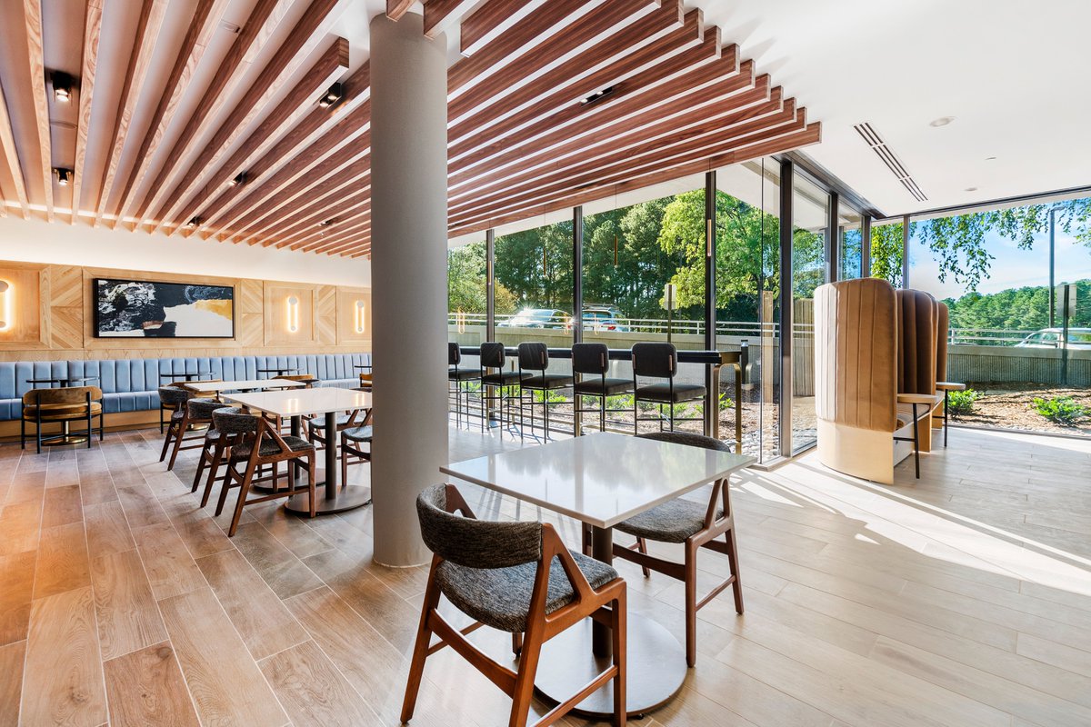 Take a minute and check out these photos of the completely reimagined Sheraton Chapel Hill. 
We created an open, holistic space that invites people to join together or be alone amongst others. 
Stop by and check it out. You won't believe your eyes.