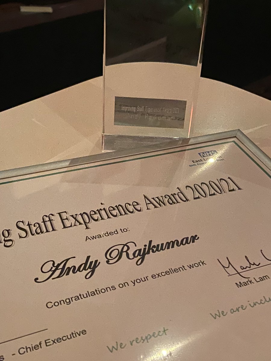 NicheCareersCo's tweet photo. Yay! Congratulations Andy! So well deserved #teamELFT #ELFTstaffawards @NHS_ELFT @AndyR32153425 https://t.co/mxNay5m3il