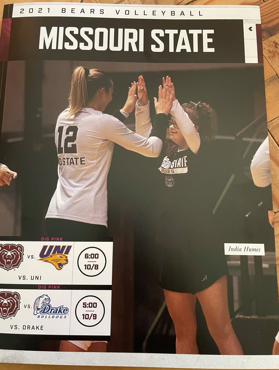 ChampionsTo's tweet photo. What a great day for India!!  She was introduced as the newest Lady Bear on the @MOstateVB team.  Thank you @MissouriStBears for this awesome partnership and loving on our great Kids. https://t.co/ihQCWi3UnF