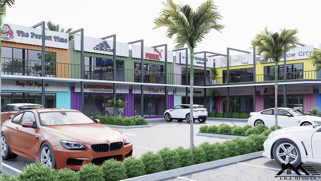 Justin60352257's tweet photo. A shopping plaza designed using thirty six (36) containers 🔵🟢🔴
@Justin60352257
.
.
.
.
.
.
.
.
#shippingcontainer #comtainerstructure #containers #containershop #containerhome #design #containerdesign #architecture https://t.co/qOhVPj0n4b