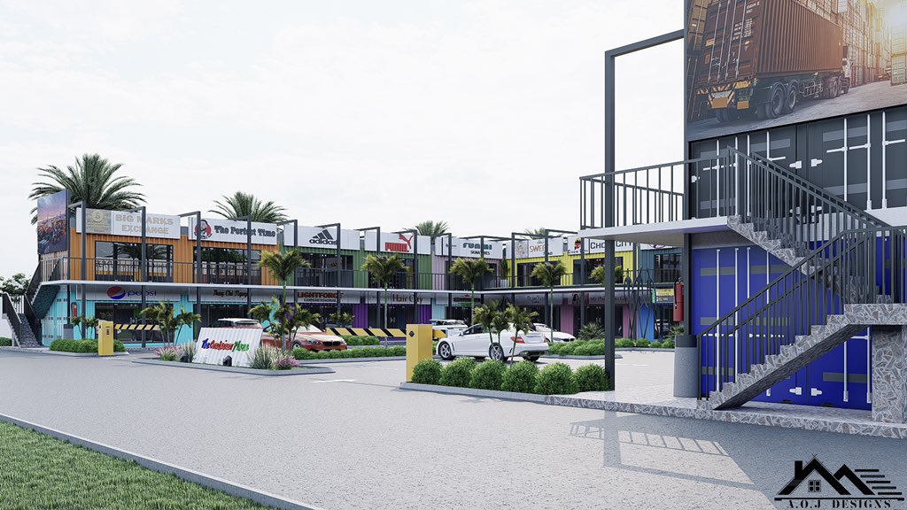 Justin60352257's tweet photo. A shopping plaza designed using thirty six (36) containers 🔵🟢🔴
@Justin60352257
.
.
.
.
.
.
.
.
#shippingcontainer #comtainerstructure #containers #containershop #containerhome #design #containerdesign #architecture https://t.co/qOhVPj0n4b