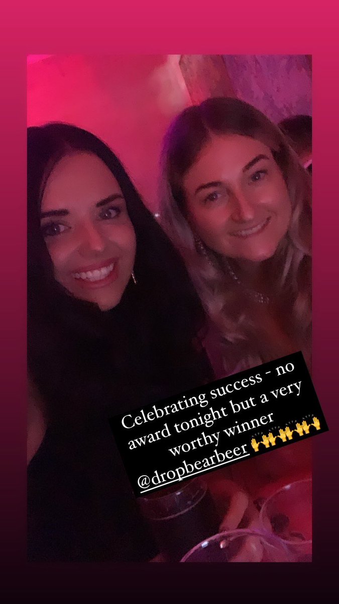 Sore losers - send drinks to table 17 😂😂😂 #swanseabaybusinessawards