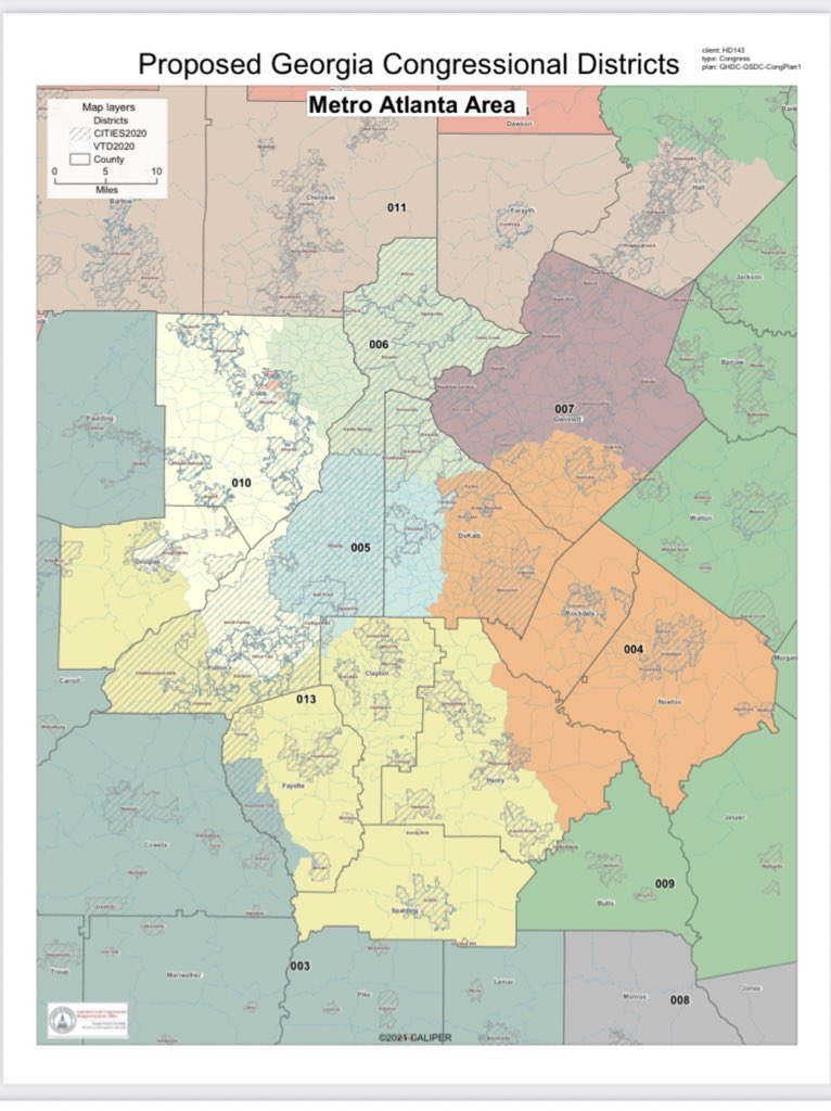 North Georgia Zip Code Map