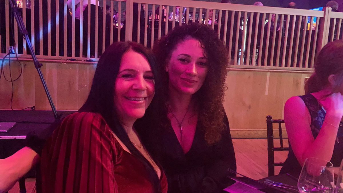 lsarrington's tweet photo. Awards Night with my daughter @RiaJaineAcc #thebeautyaccountant @AWEBExcellence #ae21 https://t.co/bIX0aBf5R8