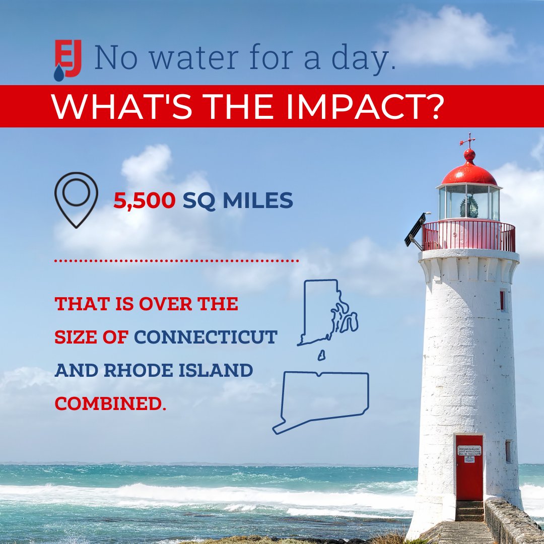 If there was no EJ Water for a day, 5,500 square miles would be impacted. #ImagineaDayWithoutWater

Water changes everything. Water grows communities.