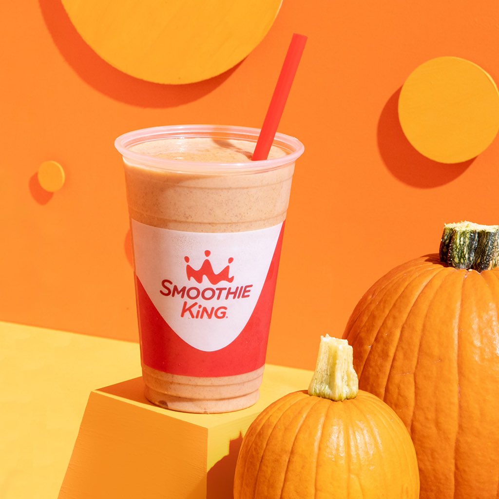 SmoothieKingKC's tweet photo. Our pumpkin smoothies pack a nutritional punch without sacrificing that seasonal taste you crave. https://t.co/4N4owhe8yS