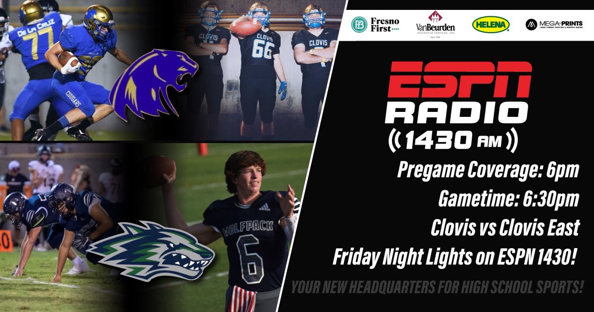 🚨🗣🎙The crew is heading out to Lamonica Stadium for the call this week‼️Tune into this TRAC rivalry with @TheLordGonzo <a href="/paulmeadors/">Paul Meadors</a> <a href="/gabecamarillo_/">Gabe Camarillo</a>  &amp; special guest <a href="/FuManchuForever/">Coach Pat Hill</a> 
Download the app if you want to tune in @ the game 
#LocalSports #ListenLocal
#BattleOfTheBoot