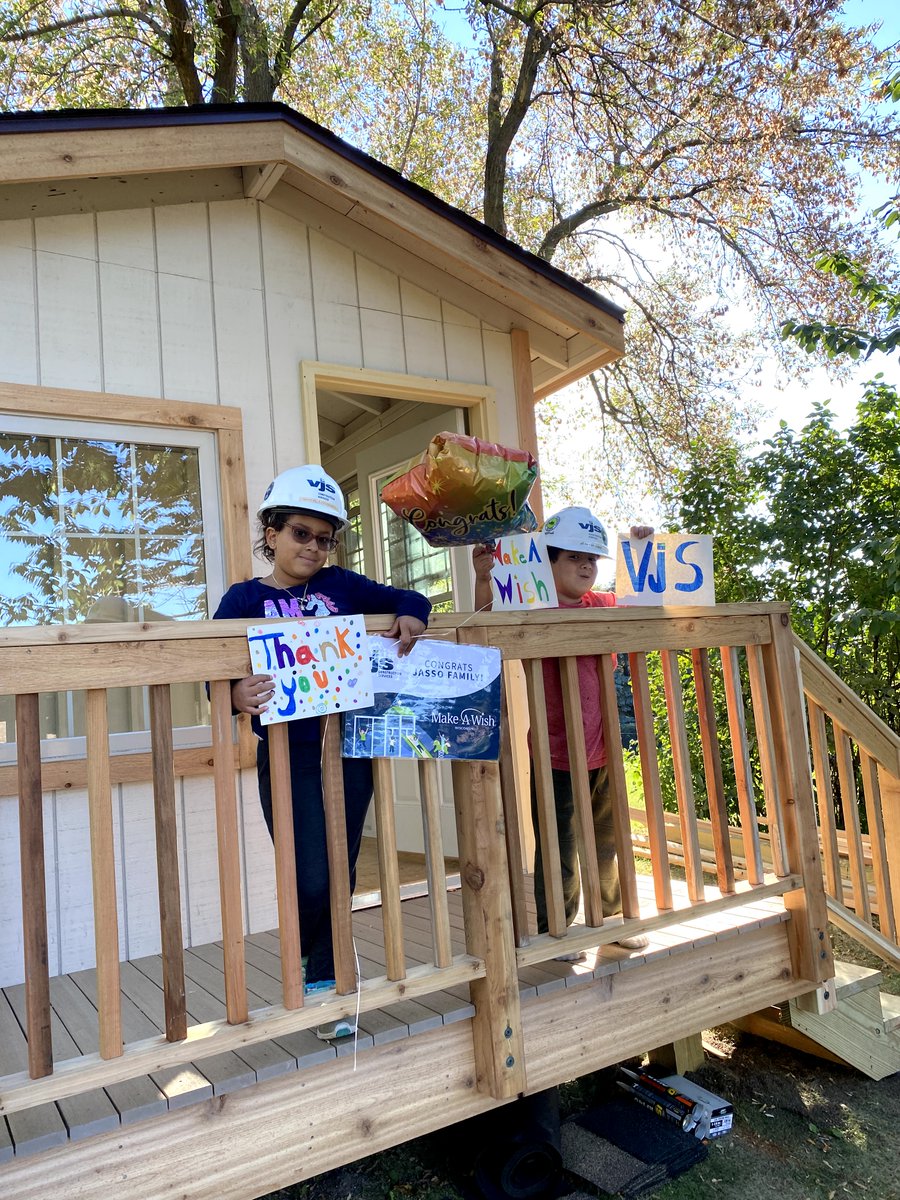Make-A-Wish Wisconsin (@makeawishwi) on Twitter photo Our friends at <a href="/VJSCS1947/">VJS Construction</a> recently made Valerie's wish to have a play house come true. The smiles on her face are priceless and tell the story of #hope and #joy! Also, special thanks to ABC Supply Co. Inc. for their contributions as well. Have so much fun, Valerie! Our friends at <a href="/VJSCS1947/">VJS Construction</a> recently made Valerie's wish to have a play house come true. The smiles on her face are priceless and tell the story of #hope and #joy! Also, special thanks to ABC Supply Co. Inc. for their contributions as well. Have so much fun, Valerie!