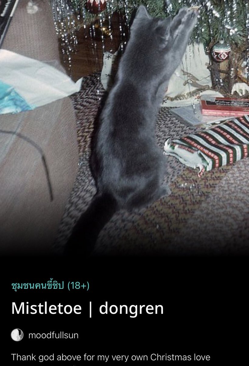 moodfullsunfic's tweet photo. Pls rt 🎄🎅🏽
Mistletoe | dongren 

Chapter 5 - I’m in love 
#dongren #dongrenfiction 

🎁https://t.co/pTNIMBdSjv https://t.co/EdevZtuRGY