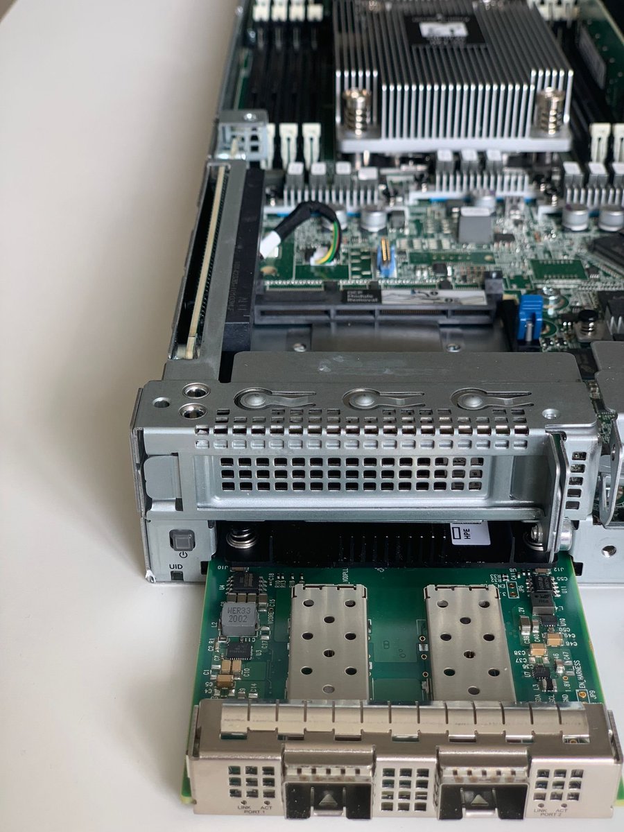 Did you know that we are moving forward regarding open hardware from <a href="/OpenComputePrj/">Open Compute Project</a> . Many of our latest servers have adopted the OCP NIC v3 like Gen10+ systems. We are also exploring open source firmware at scale with <a href="/Criteo_Infra/">Criteo Infrastructure Team</a> and are hiring careers.hpe.com/job/Hewlett-Pa… .