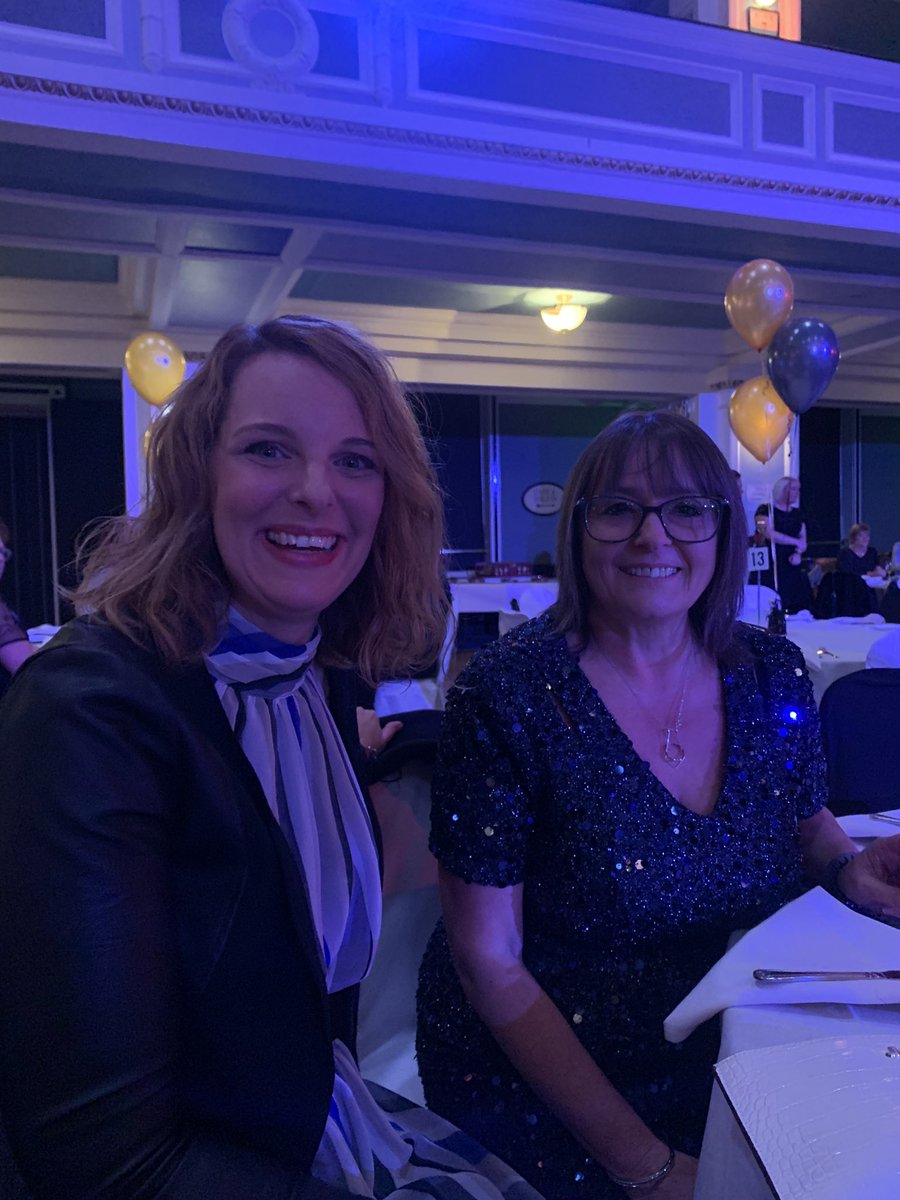 Representing the team <a href="/KingGeorgesHall/">King George’s Hall</a> with the boss <a href="/BwDAdultLearn/">BwDBC Adult Learning</a> <a href="/Kwig1/">KWig1</a> celebrating 100 years of the fabulous building with amazing entertainment <a href="/OwainWynEvans/">Owain Wyn Evans</a>