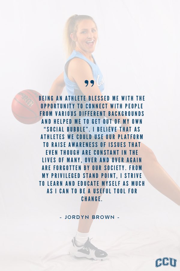 Championing change… powerful statements from Agnes Paul and Jordyn Brown 💯💯💯 #NCAADiversityandInclusionWeek #ChampioningChange #GoCougsGo #FaithFamyBasketball #WeAreSalty
