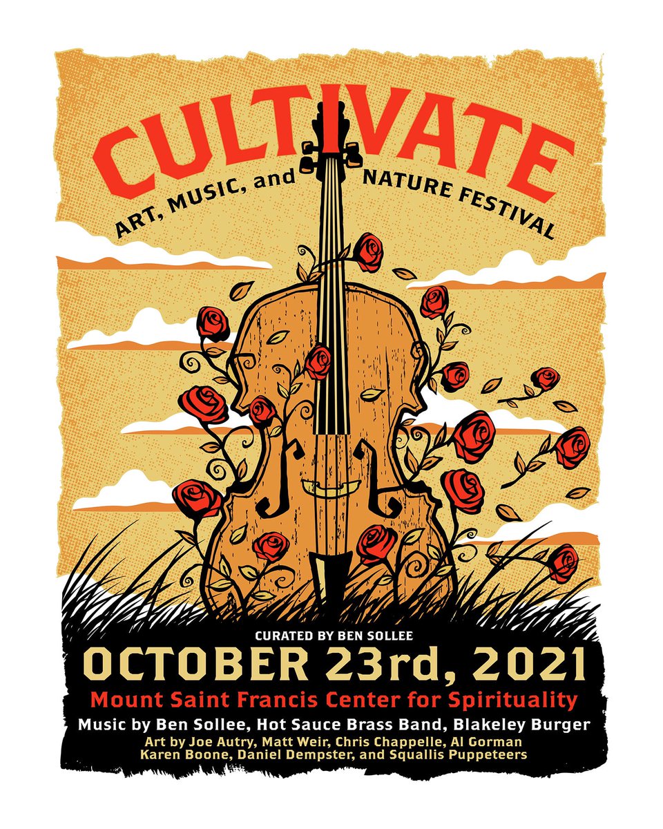 Coming up this weekend at Mount Saint Francis!

Tickets - mountsaintfrancis.org/cultivate-fest…