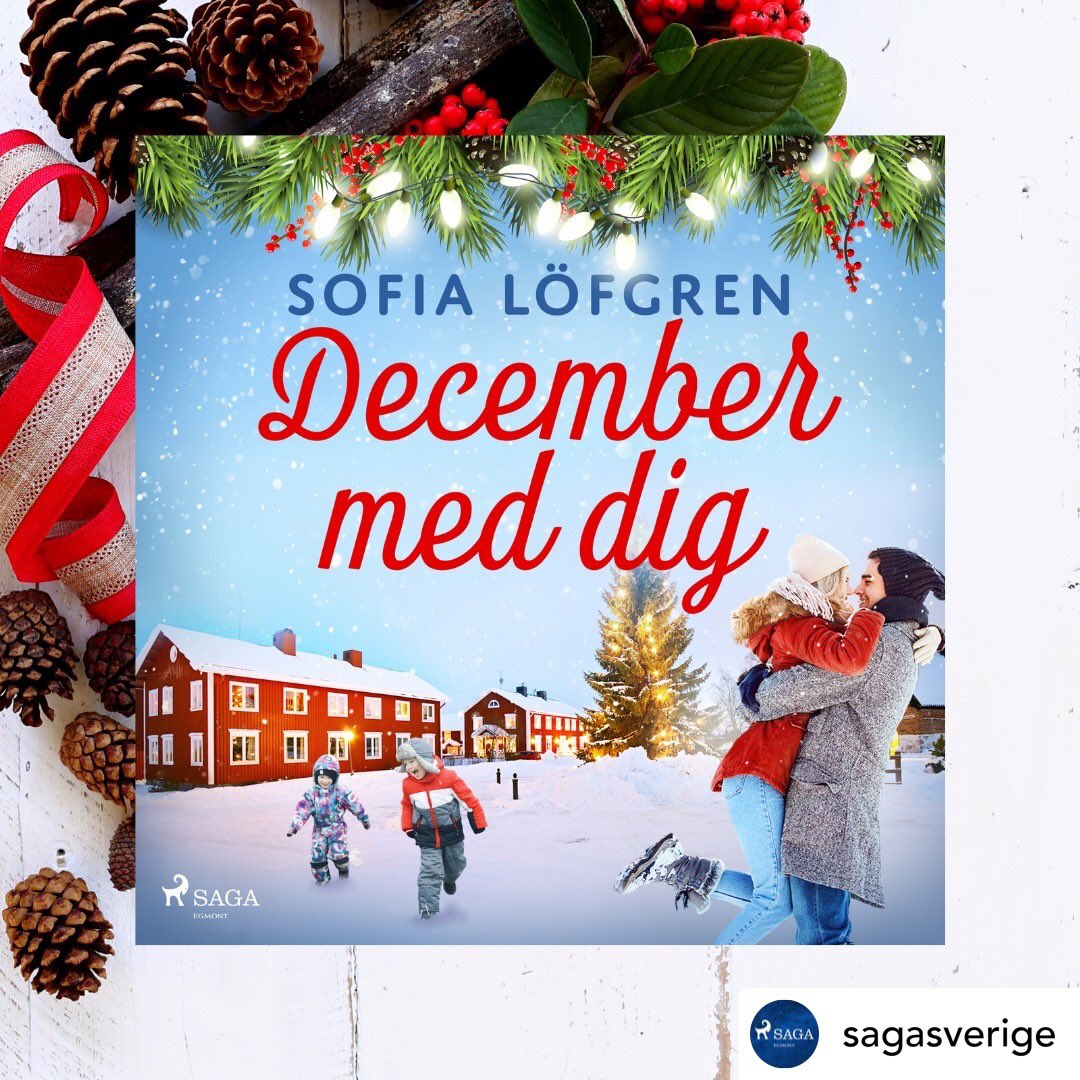 writerlofgren's tweet photo. Ute som ljudbok nu! :D #julbok #romance https://t.co/xvjSKpCQgT