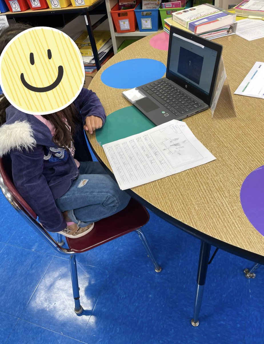 carly_offin's tweet photo. Today I had one of my students use @Flipgrid to help her write. She was able to tell the story on flipgrid, then listen to it as she wrote down what she said. Such a great tool to keep a writer on track with their story and to think it out first! ๐ป๐โ๏ธ@ChittickEB #goEBbears https://t.co/jY9tNbTLAH