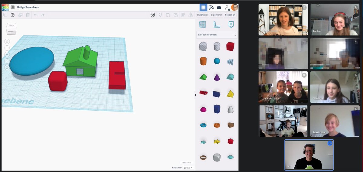 Full focus on 3D in our #MeetAndCode2021 workshops. Time was flying while the kids designed name tags, dices, houses, and a fantastic collection of cookie cutters. My printer was busy for days to catch up with all the creativity.
Kudos to <a href="/MeetAndCode/">Meet and Code</a> and <a href="/tinkercad/">Tinkercad</a>
#MeetAndCode