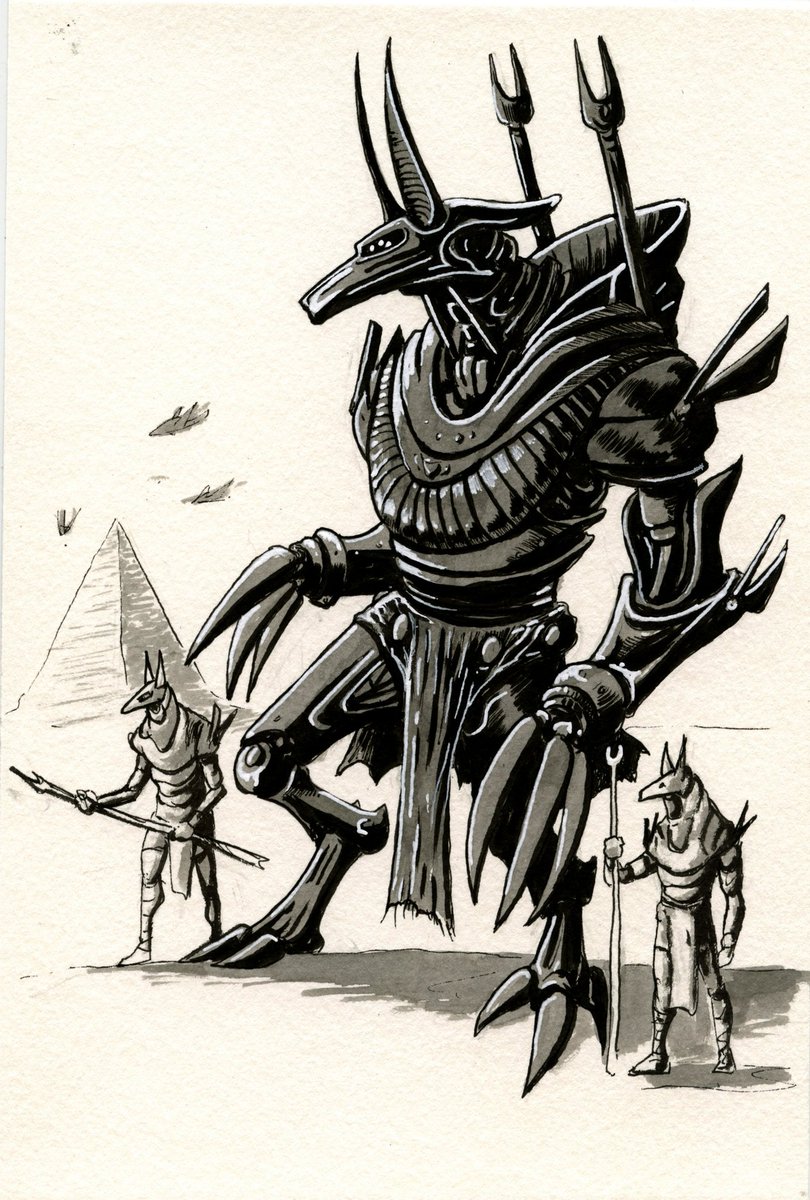 bovascribbles's tweet photo. Stargate, Adrift, Spacesuit, Tripod
#inktober days 13-16
#ink #pen #penandink #creepy #scifi #scifiart #sciencefiction #drawing https://t.co/w0X1eL4VNz