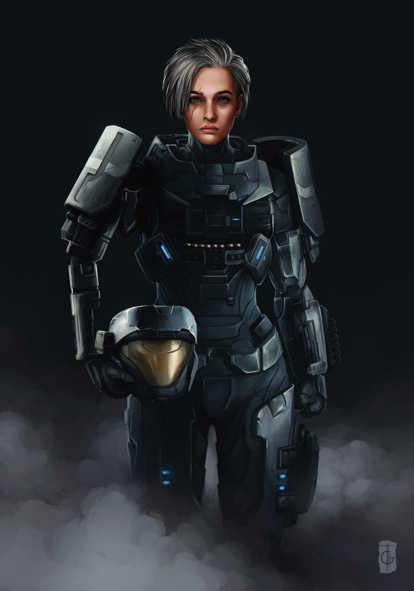 Sketch                             Vs,                             Final

#Halo #sketch #NFTartist
