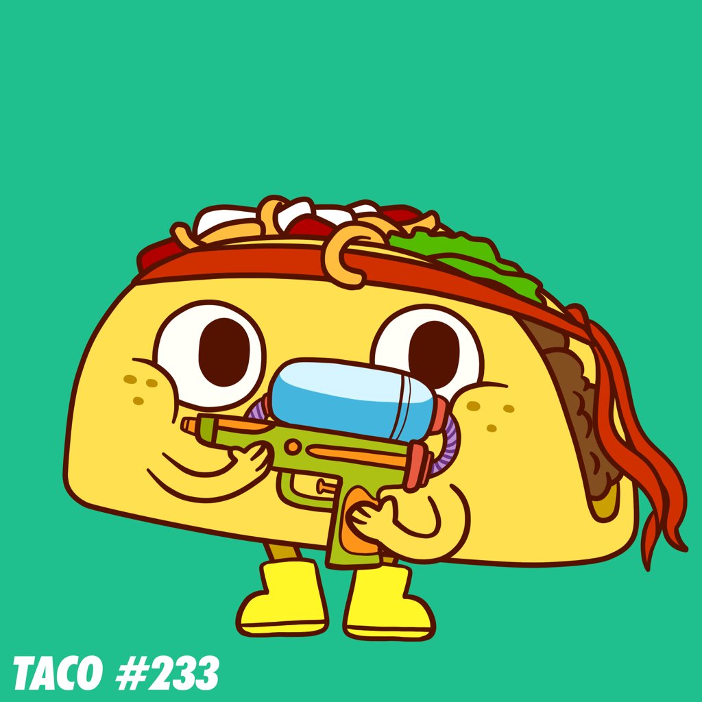 🌮 2nd Drop on October 22nd 🌮
Tacos will be available at 9am EST!
150 being dropped onto <a href="/opensea/">OpenSea</a> 

Check it: opensea.io/collection/tac… ⏱ 

#nft #nfts #nftart #nftartist #nftcommunity #opensea #nftdrop #Cryptoart #digitalart #nftcollector #polygonnft #tacotribe