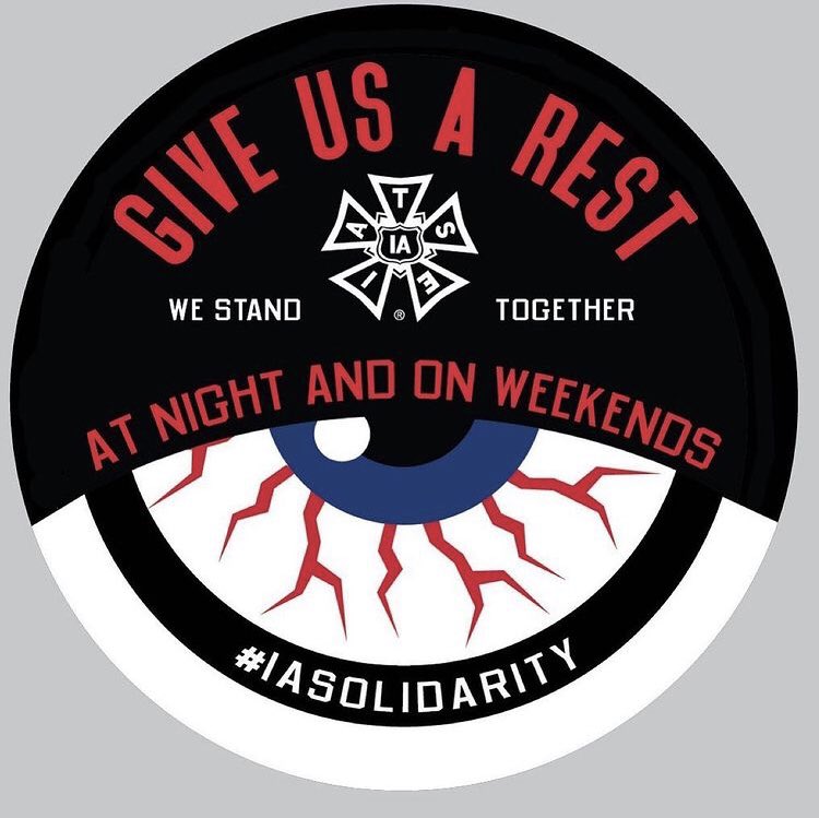 Has never been a single moment that I didn’t trust my fellow @IATSE members in the Special FX department with my life. They would set up building-size explosions right next to us. I trust them with my life. And yet ANYONE I trust can make a mistake while working 12-14+ hours