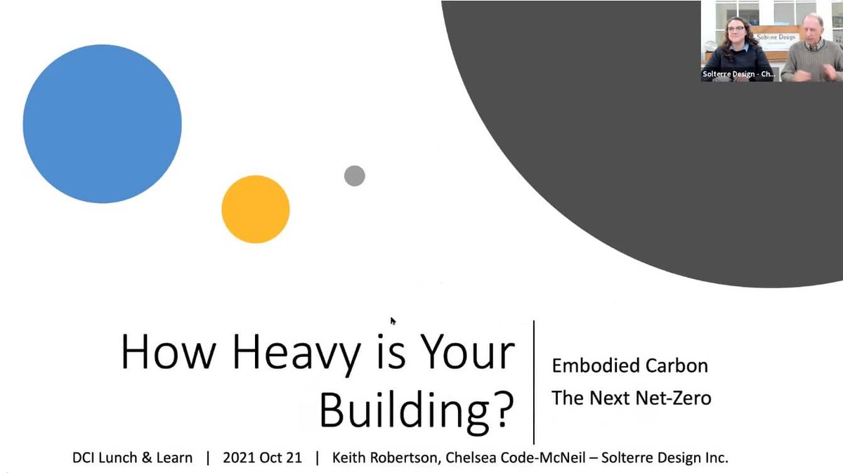 DCInovascotia's tweet photo. Great content about Embodied Carbon in our session from Keith and Chelsea from Solterre today. It's not too late to sign up for our Net Zero Carbon series and get instant access to recordings of both sessions and our main event on Nov 18!  https://t.co/uAN0TYpjrH https://t.co/qWyk42QeoU