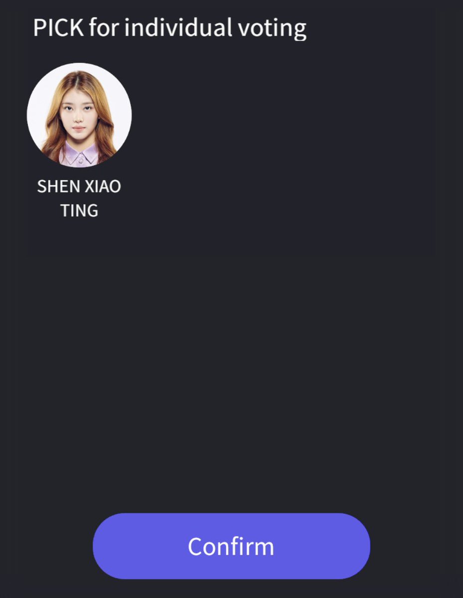 LCYSUPPORT's tweet photo. Voting closes in less than30 minutes, do drop your votes for Shen Xiaoting in the UNIVERSE app if you haven't 💜

#VoteSXT_StreamLCY https://t.co/vrw6yMd8uo