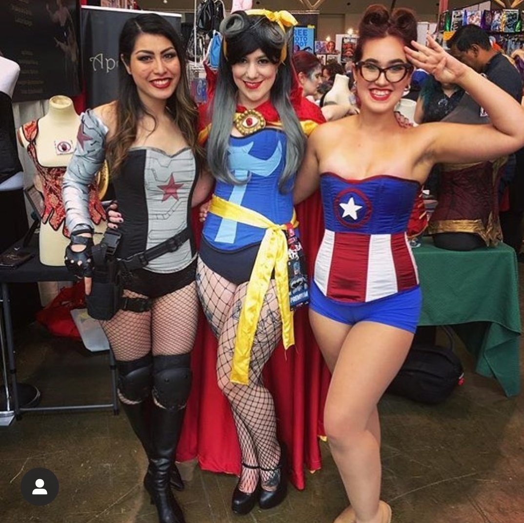 Sadly we won't be <a href="/FANEXPOCANADA/">FANEXPO Canada</a> this weekend but you can check out previous photos on our Instagram account. 
instagram.com/apolloniecorse…

#Fanexpocanada #ComicCon #marvel #corset #cosplay #cosplayer