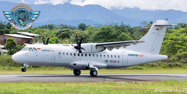 #BuenasNoticias @EasyflyVuelos ofrece nueva ruta entre Quibdó y Apartadó 🇨🇴 <a href="/AeropuertoUIB/">Aeropuerto El Caraño, Quibdó</a> <a href="/AeropuertoAPO/">Aeropuerto Antonio Roldán Betancur</a> por <a href="/CouttinKevin/">Kevin Couttin</a> 📸 <a href="/SpotterUib/">Spotter Quibdo [✈️]</a> - TORRE EL DORADO bit.ly/3E7hqC7