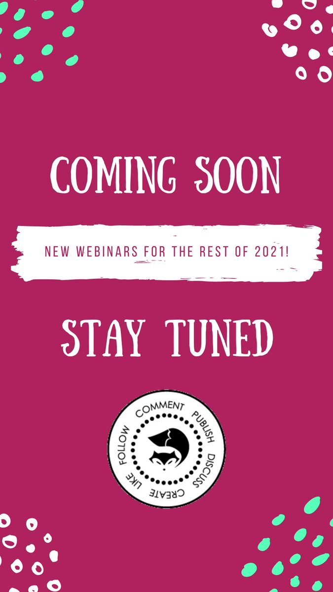 michellearbore's tweet image. New webinars coming soon! Stay tuned 😍 #savvysocialmedia #webinar #socialmedia