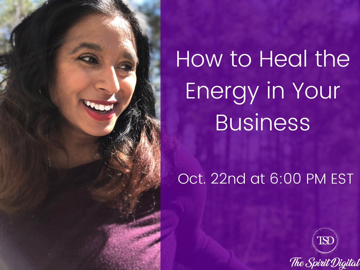 supriyadigital's tweet photo. Businesses go through cycles just like humans do ⭕️ 

While you can’t always control what kind of energy people send towards you, you CAN control your own energy. 😊

Also the energy in your #business ⚡️

Learn more here: https://t.co/OF9UJ1pOx1 

#chakras #spirituality #webinar https://t.co/7qMU5IqlZs